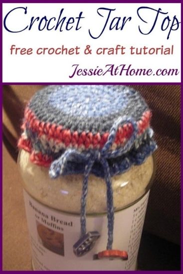 Crochet Jar Tops