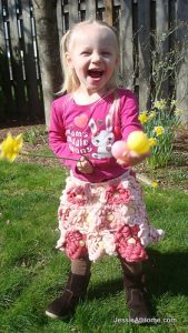 Flora Skirt - a blooming flower crochet skirt - Jessie At Home