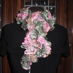 Free-Crochet-Pattern-Spiral-Crochet-Net-Ruffle-Scarf by Jessie-At-Home Free-Crochet-Pattern-Spiral-Crochet-Net-Ruffle-Scarf by Jessie-At-Home