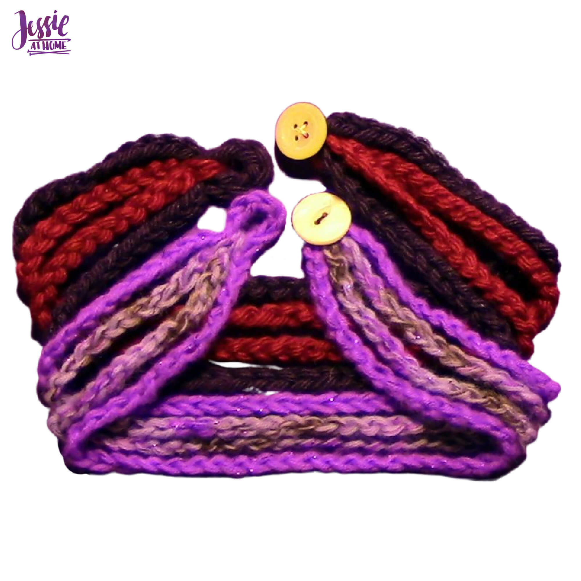 Chain Wrap Bracelet Easy Crochet Pattern Jessie At Home