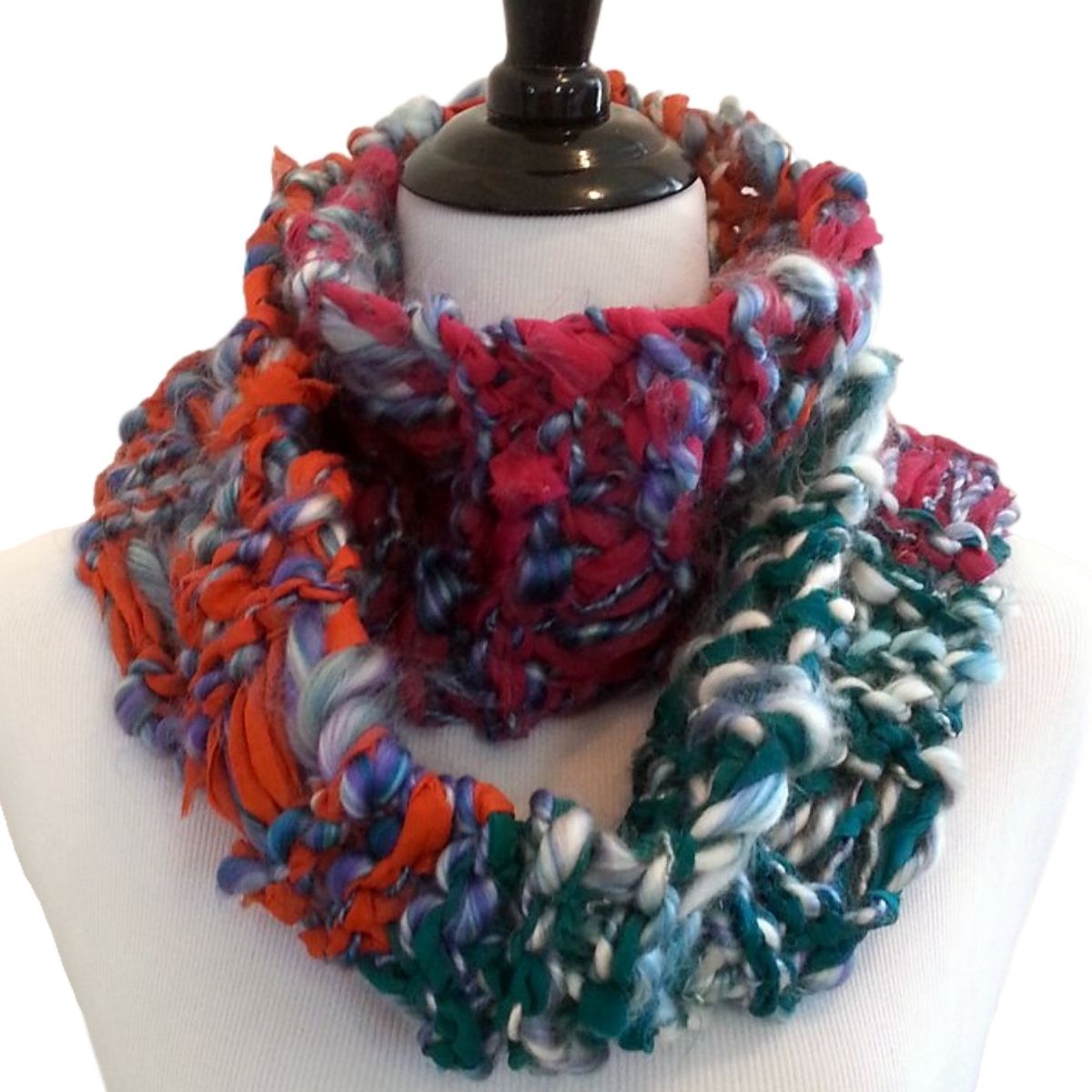 Chutes and Ladders Scarf Free Knit Pattern