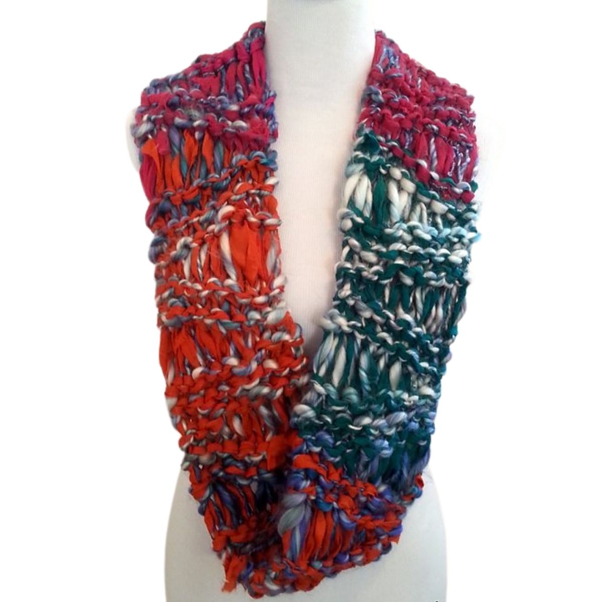 Chutes and Ladders Scarf Free Knit Pattern