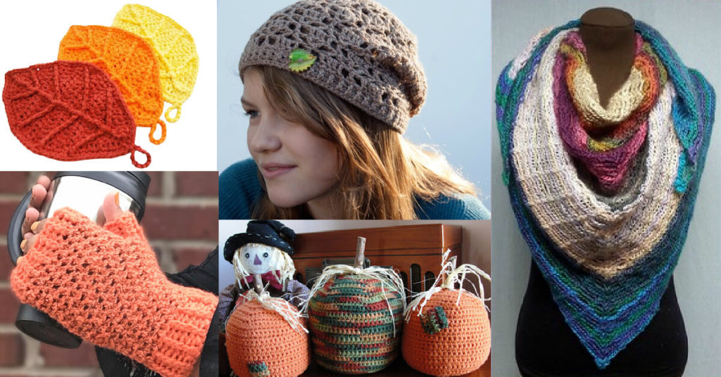 Fall Crochet Pattern Round Up from Jessie At Home - Top Image