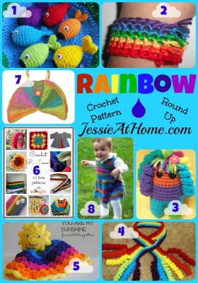 Rainbow Crochet Pattern Round Up