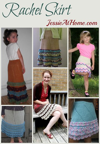 Rachel Skirt crochet pattern by Jessie At Home