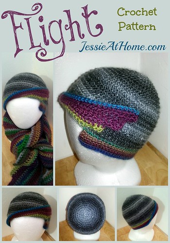 Flight Hat crochet pattern by Jessie At Home