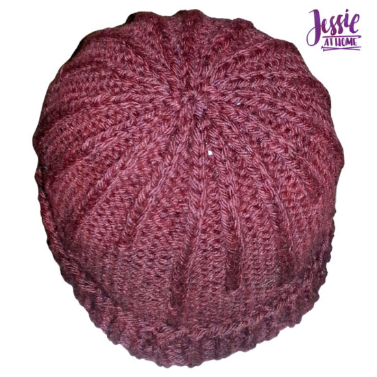 Matrix Hat knit pattern by Jessie At Home - 3