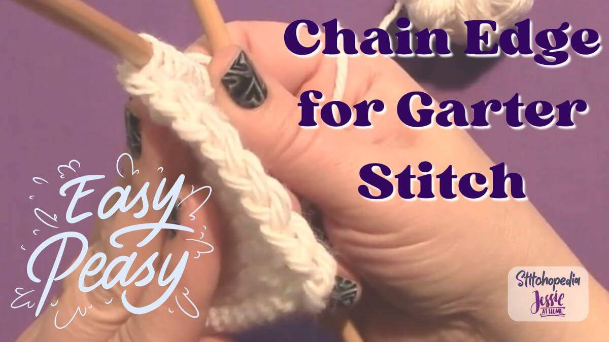 Step by Step Guide to Knitting Neat Garter Stitch Edges