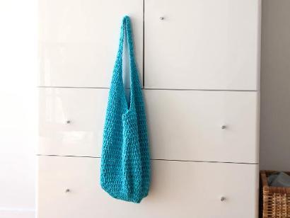 4 Ball Market Bag Kit #CrochetKit from @beCraftsy