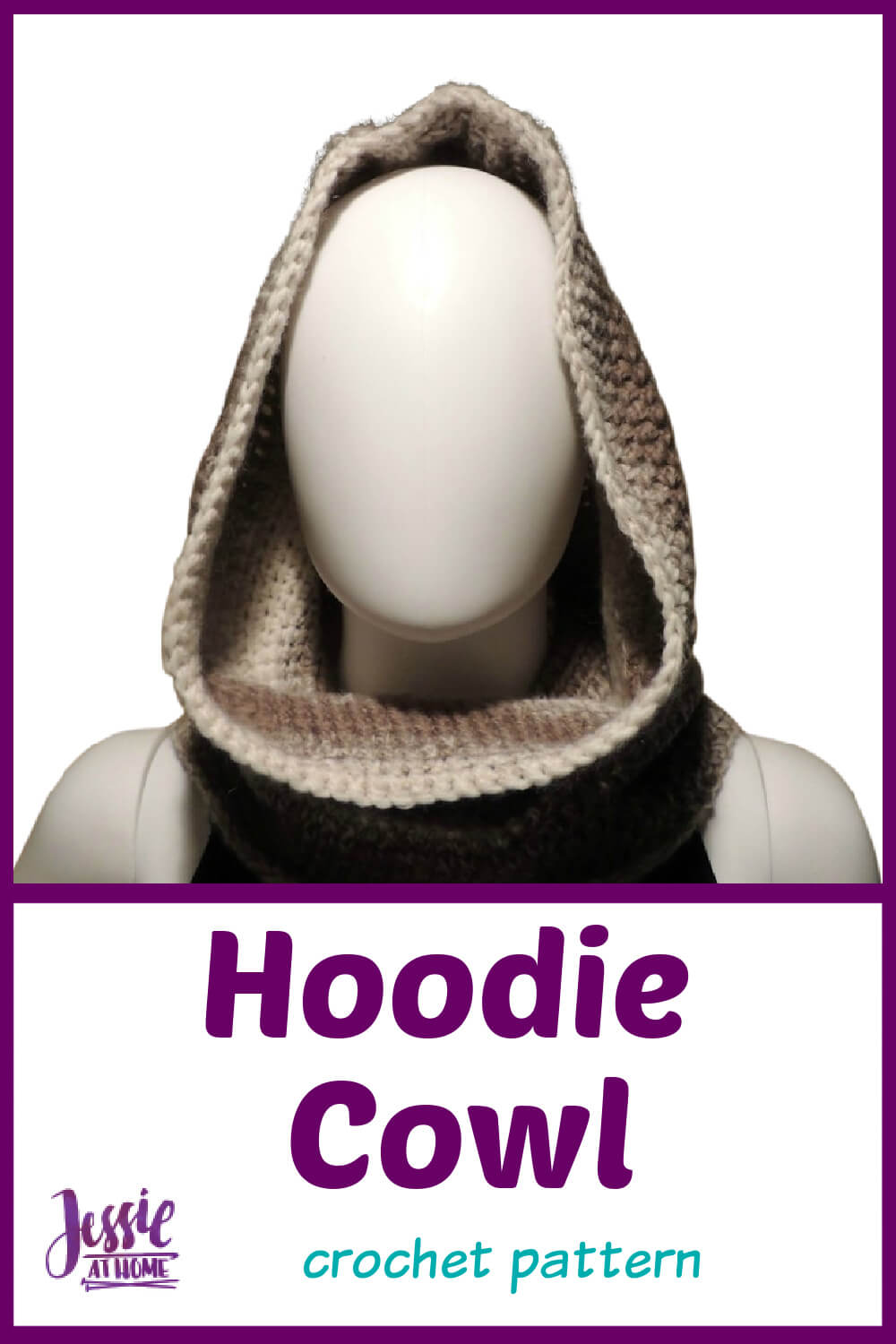 Crochet Hooded Cowl Free Crochet Pattern