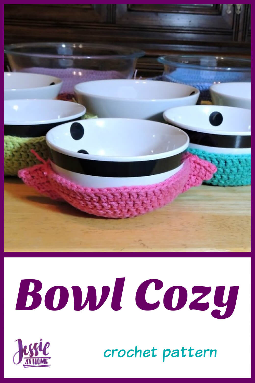 Crochet Bowl Cozy for Hot Bowls