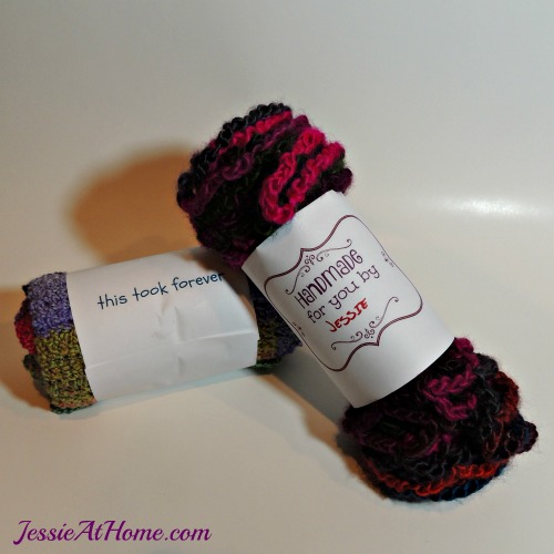 Handmade for you wrap labels PDF by Jessie At Home