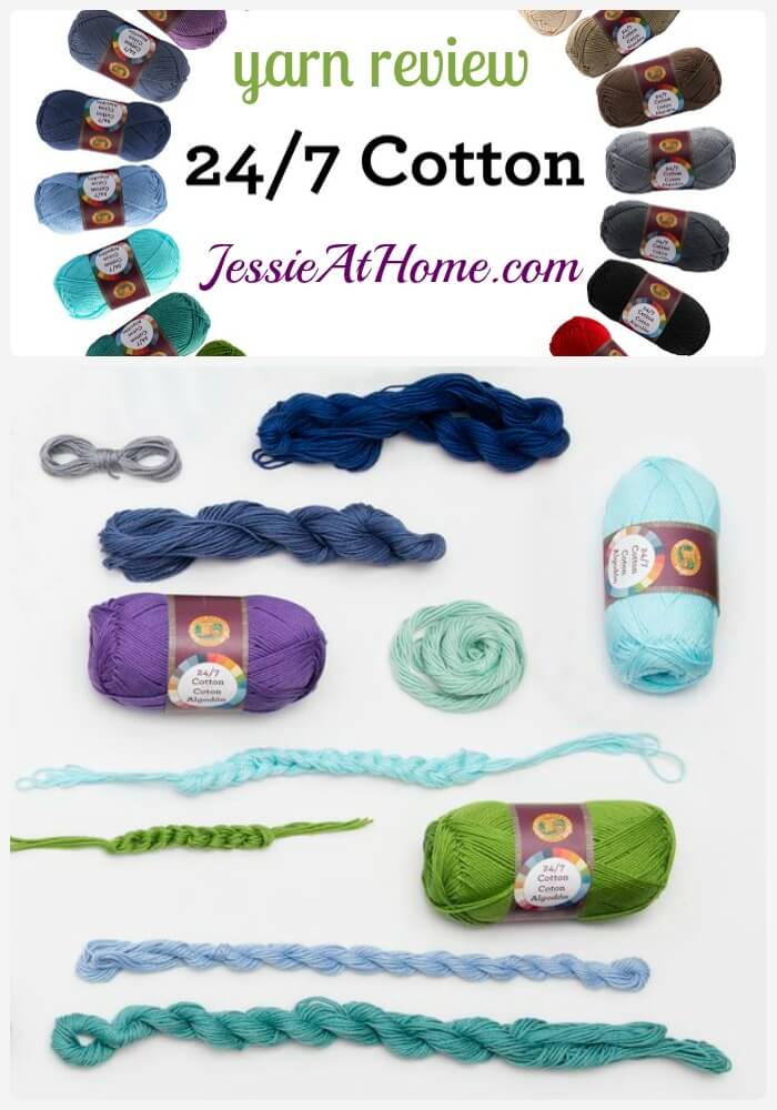 Lion Brand 247 yarn review from Jessie At Home