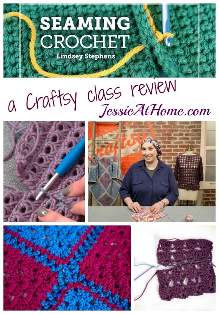 Seaming Crochet Craftsy class review from Jessie At Home