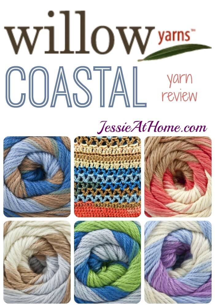 Willow Yarns Coastal Nature in ball of yarn! Jessie At Home