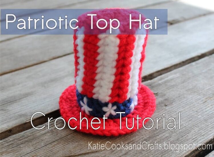 Patriotic Top Hat by Katie Cooks and Crafts
