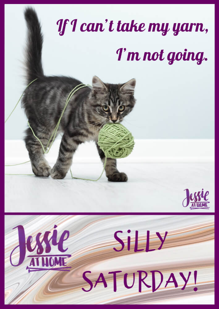I’m Taking My Yarn – Silly Saturday