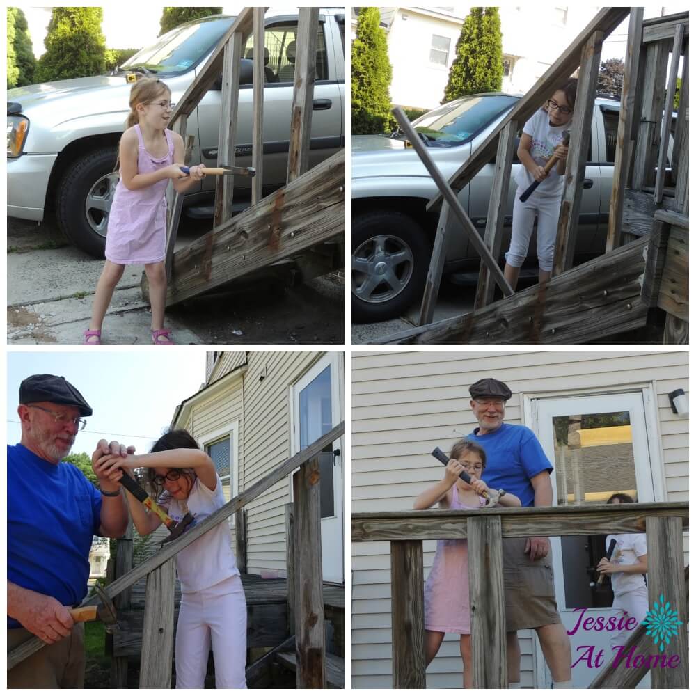 Taking the deck apart