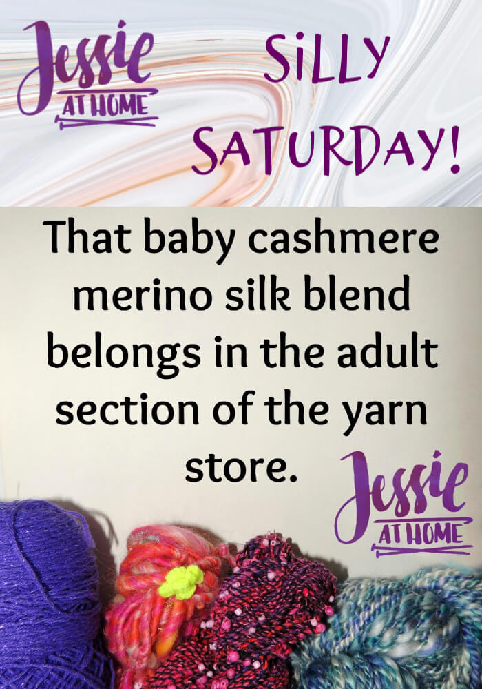 Adult Yarn - Silly Saturday from Jessie At Home