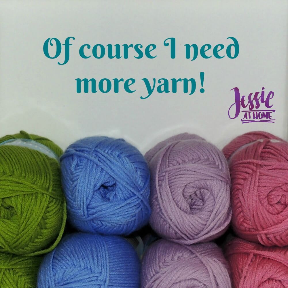 Silly Saturday 4/27/19 - more yarn needed