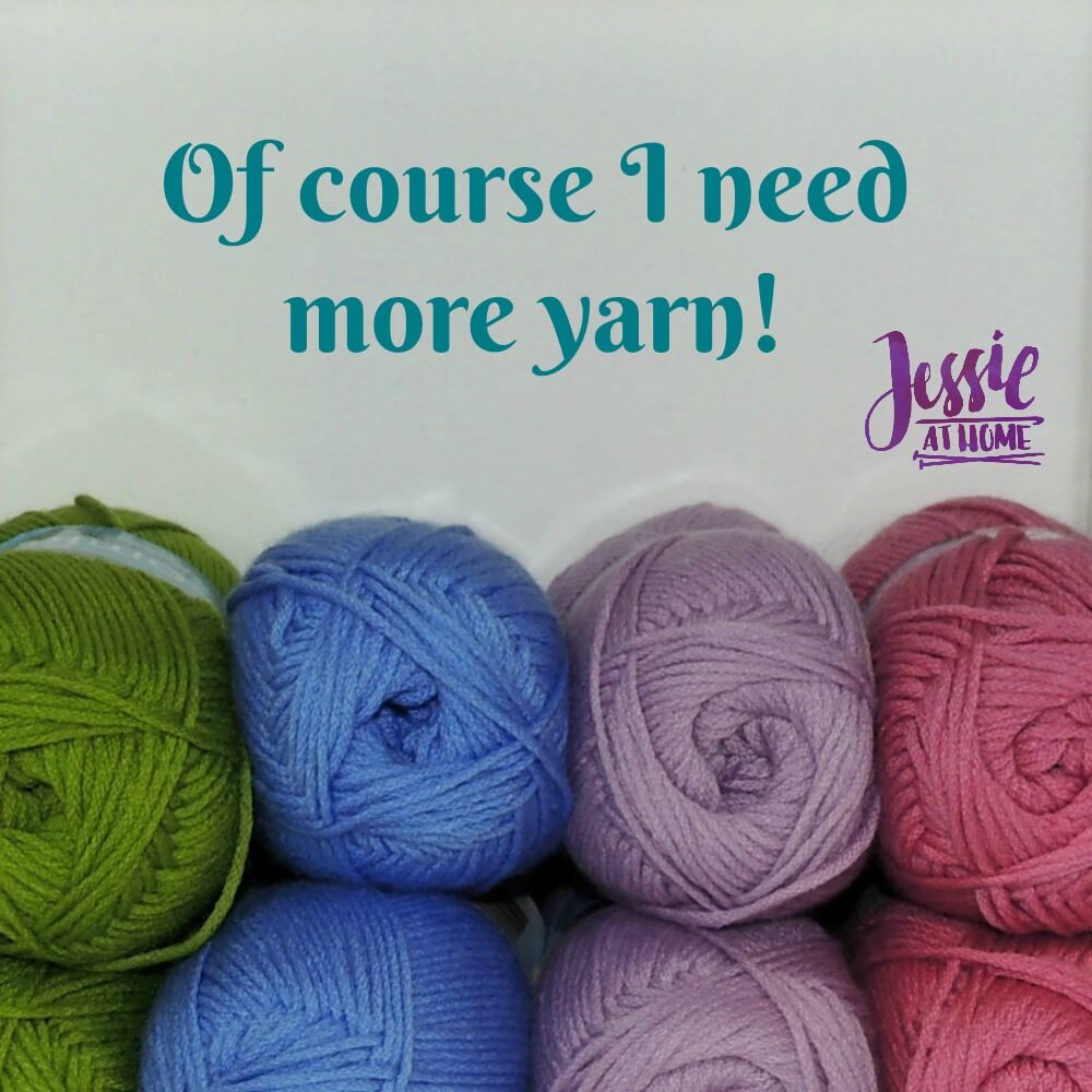 more yarn needed