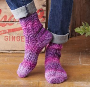Twisting Lace Socks Craftsy Crochet Kit