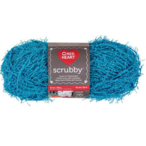 Red Heart Scrubby