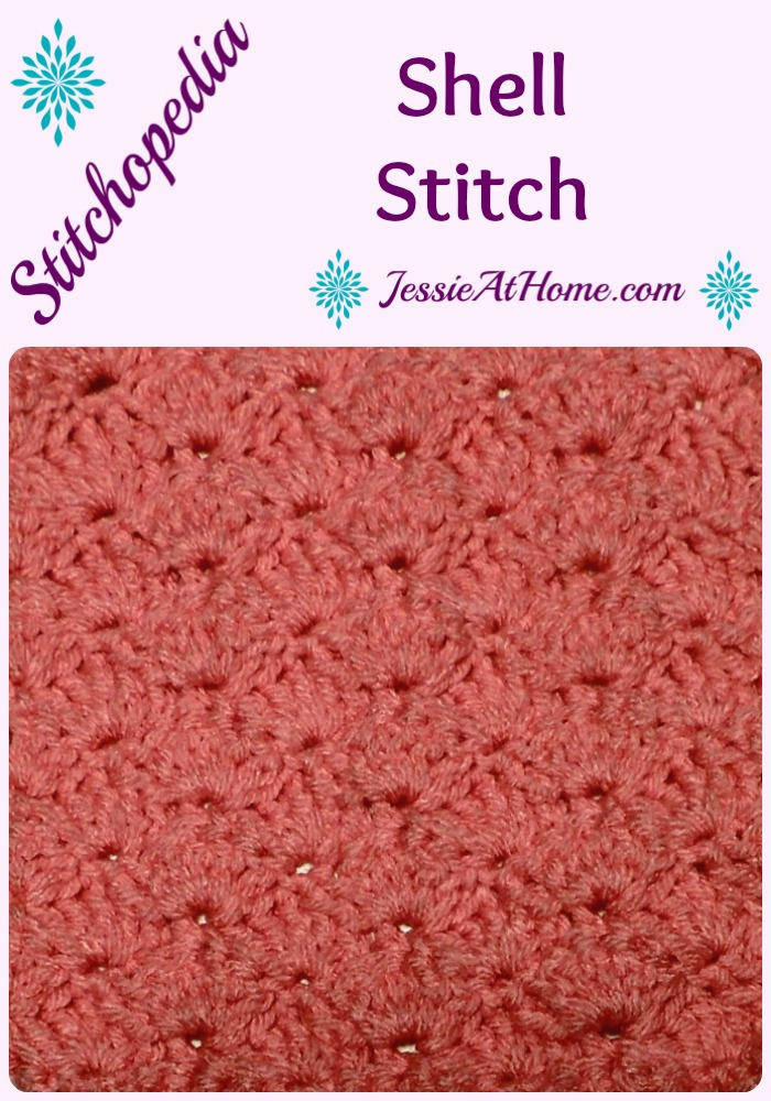 Stitchopedia Shell Stitch from Jessie At Home - Pinterest