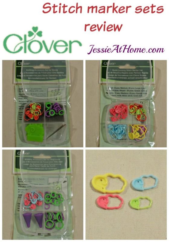 Clover Stitch Marker Sets review and giveaway Jessie At Home