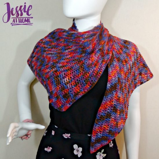 Lisa Wrap free crochet pattern by Jessie At Home - 1