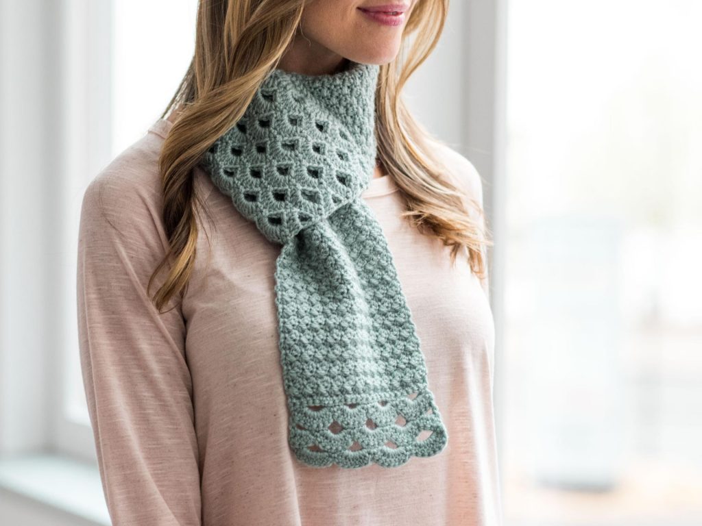 Vanessa's Vintage Scarf Craftsy Crochet Kit