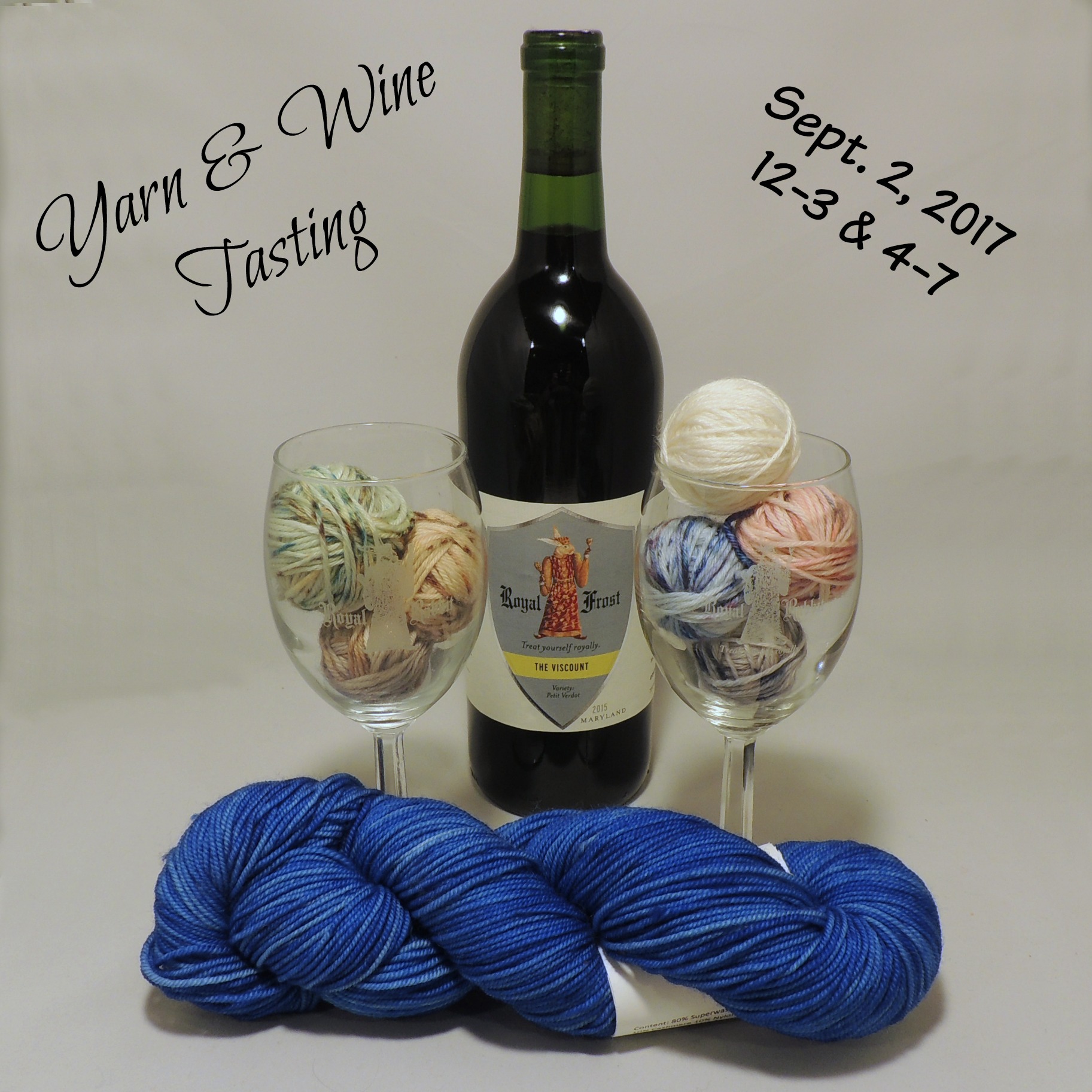 Yarn & Wine Tasting Tickets!! Jessie At Home