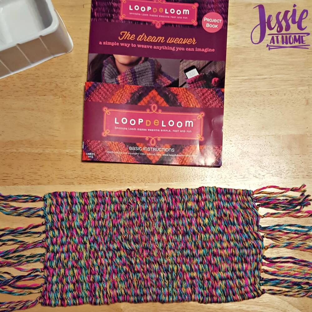 Loopdeloom weaving kit review from Jessie At Home - 2