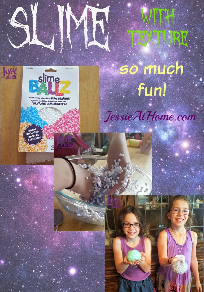 Slime with texture review from Jessie At Home