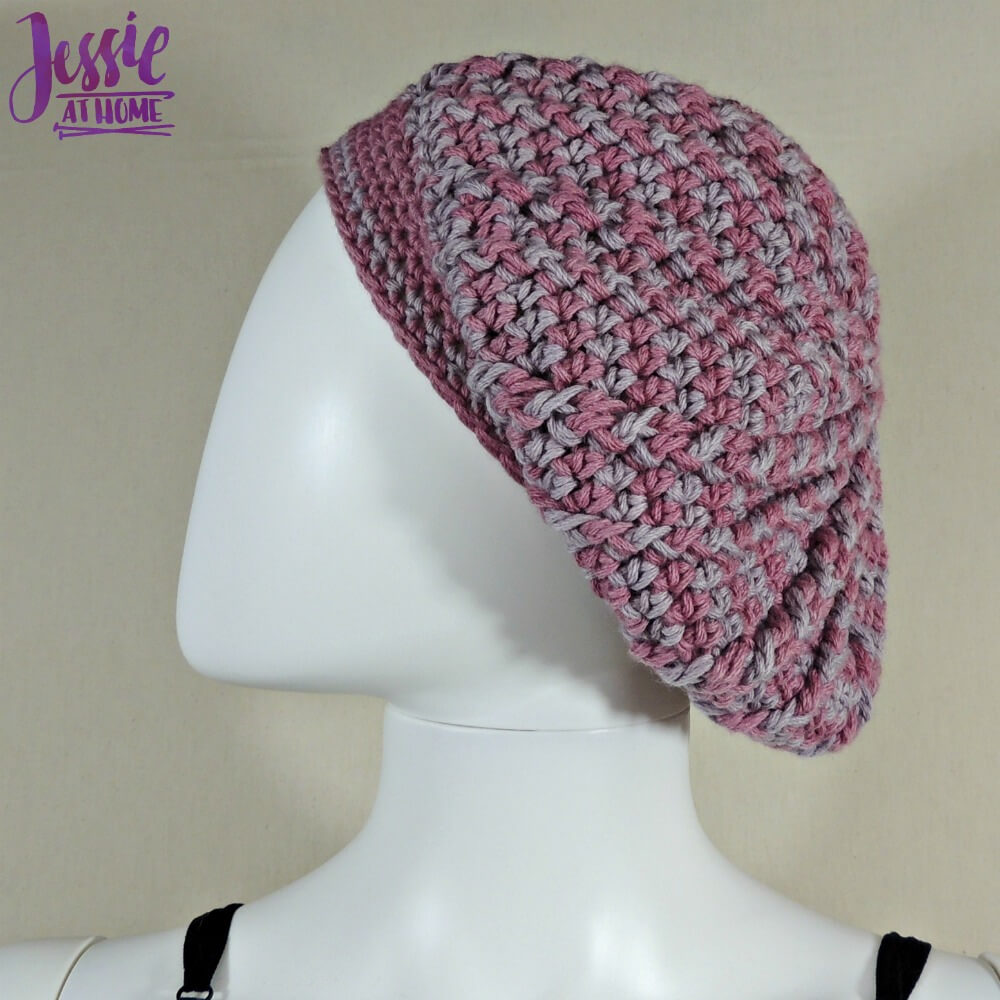 Vines and Twigs Slouch Hat free crochet pattern by Jessie At Home - 1