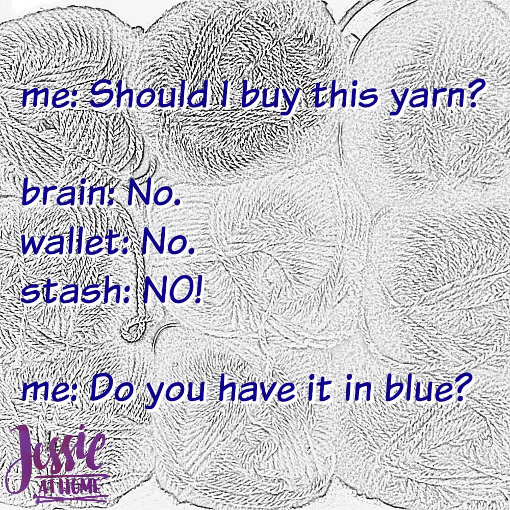 Yarn In Blue