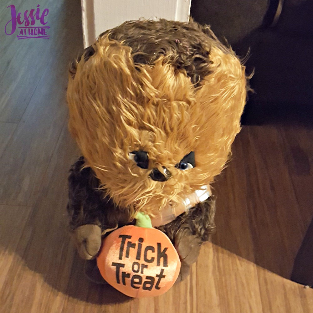 Chewy is ready Halloween 2017