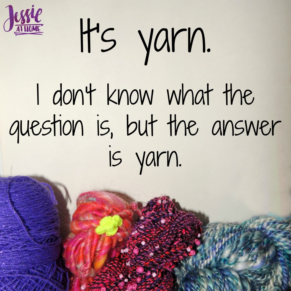 The answer is yarn