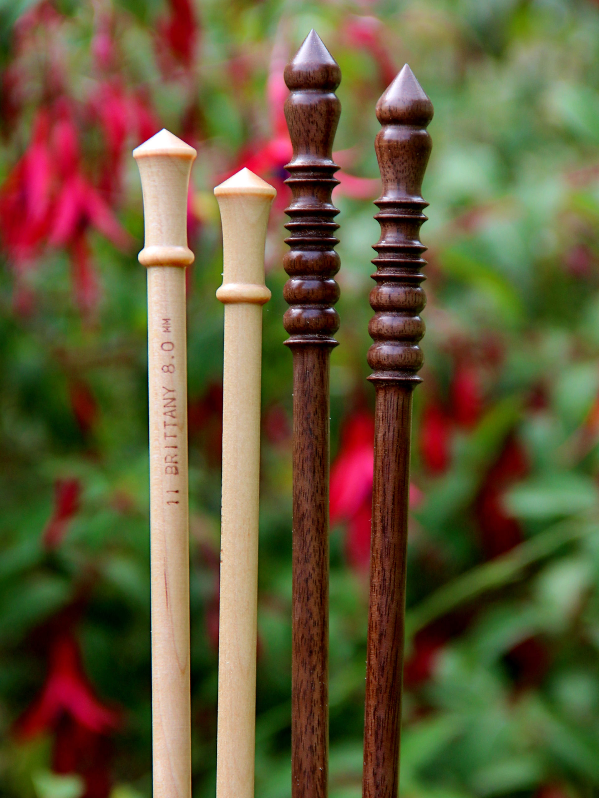 Brittany Wood Needles, made in the USA! Jessie At Home