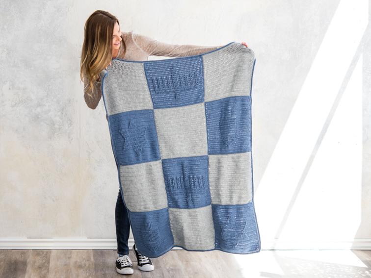 Chanukah Blanket Craftsy Crochet Kit