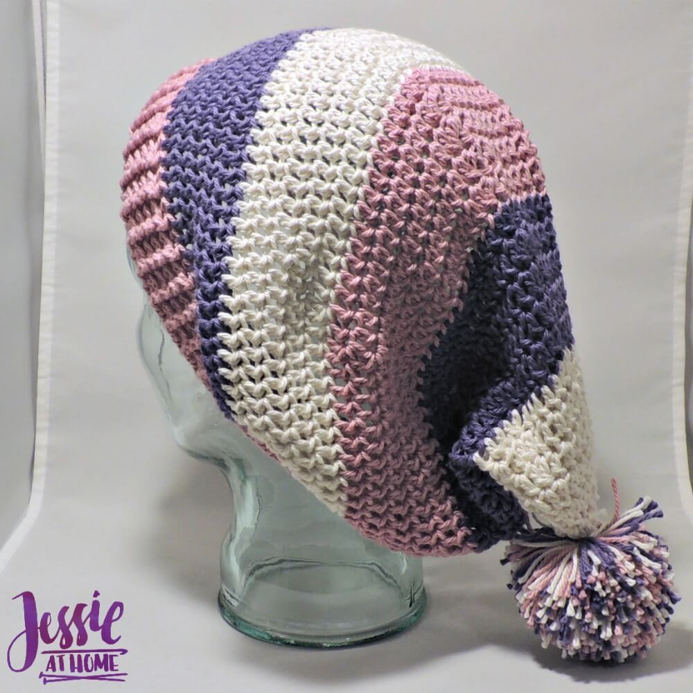 Stripey Stocking Hat Jessie At Home