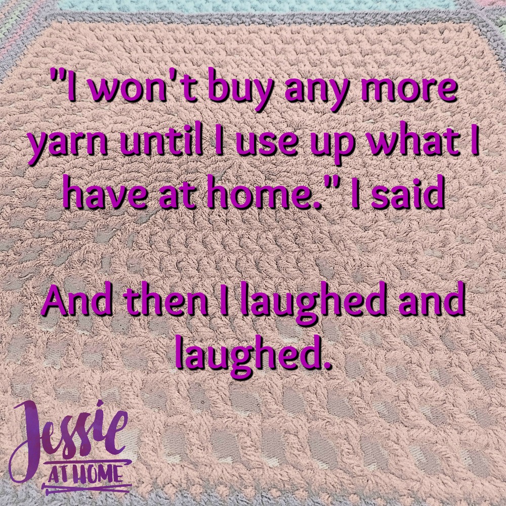Silly Saturday 11/25/17 - no more yarn - Jessie At Home