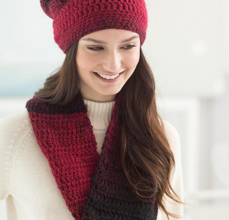 Effortless Hat and Cowl Craftsy Crochet Kit