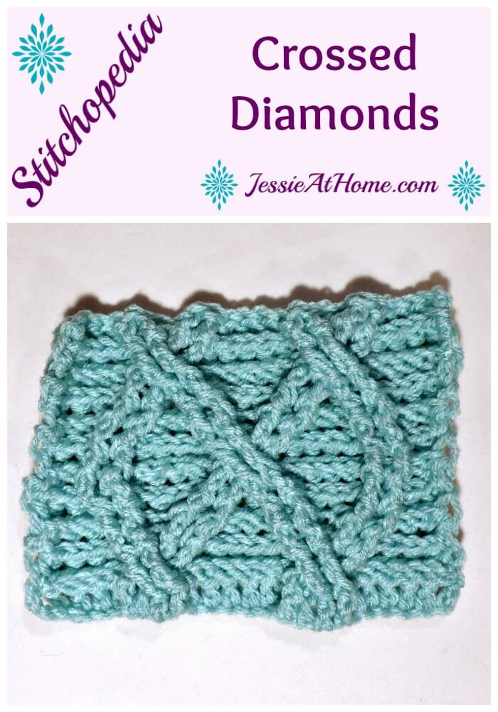 Stitchopedia Crossed Diamonds from Jessie At Home