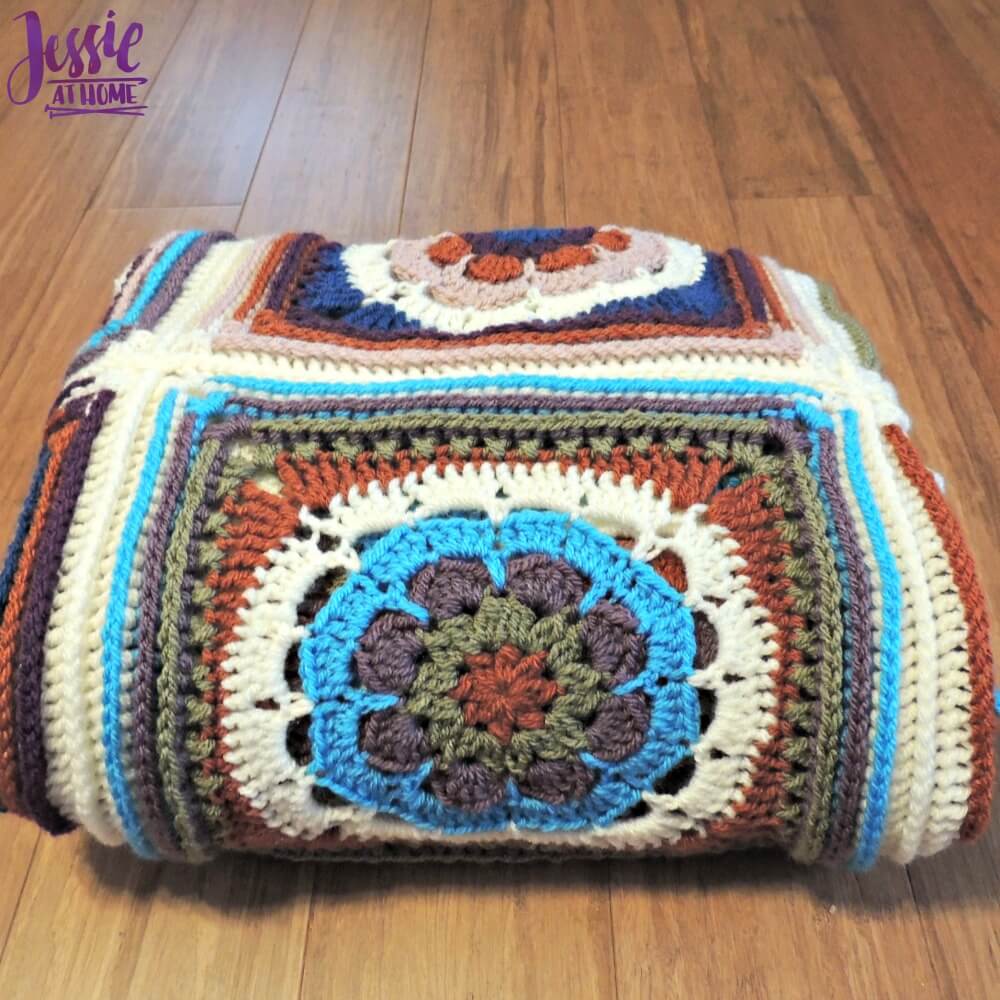 Crochet Mandala Blanket For Beginners
