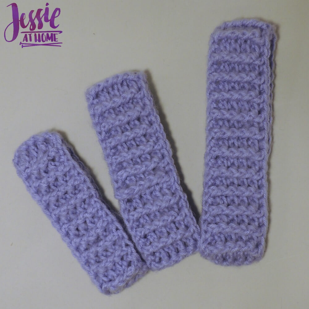 Dreamy Ear Warmers - free crochet pattern by Jessie At Home - 3