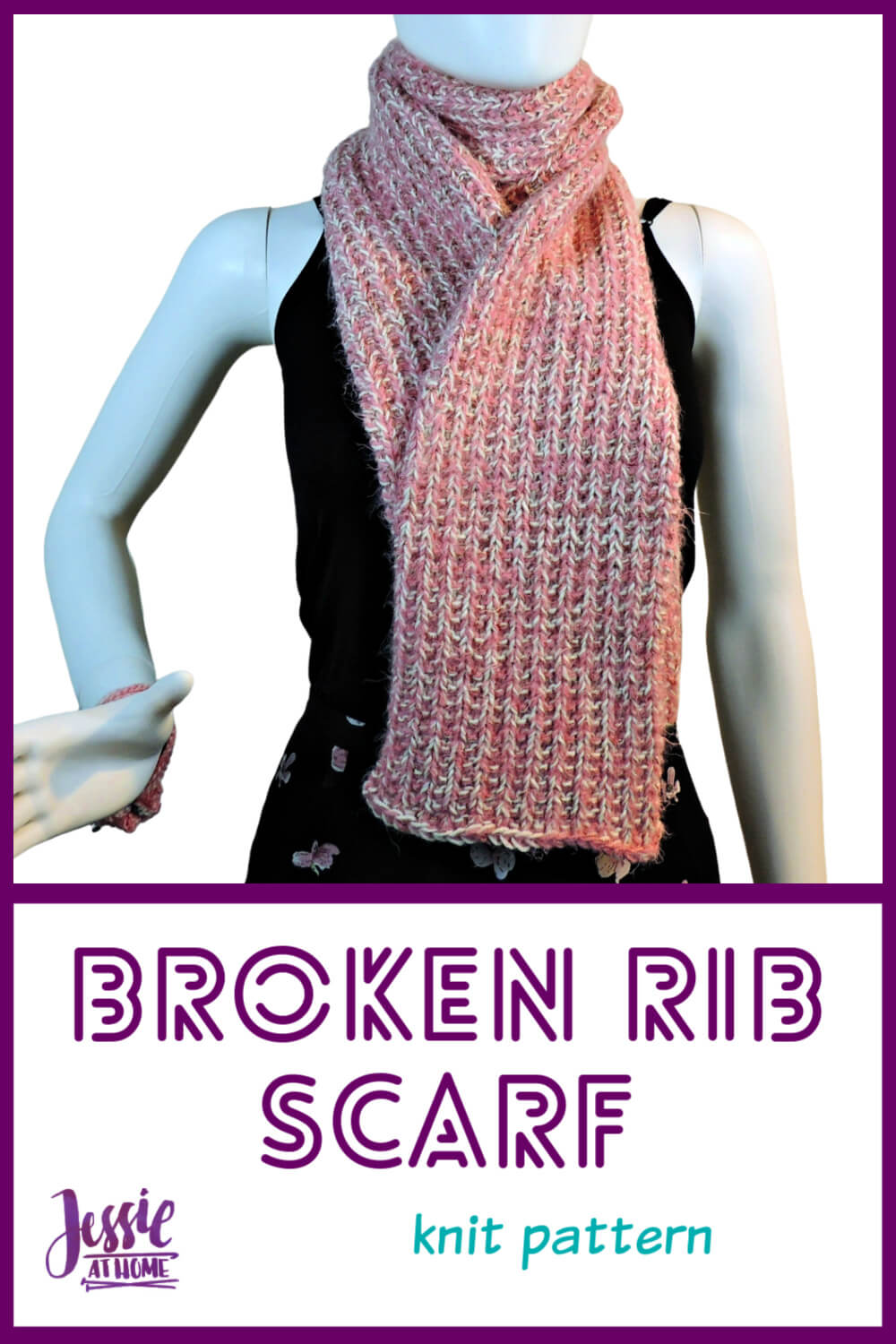Broken Rib Scarf - full of beautiful texture