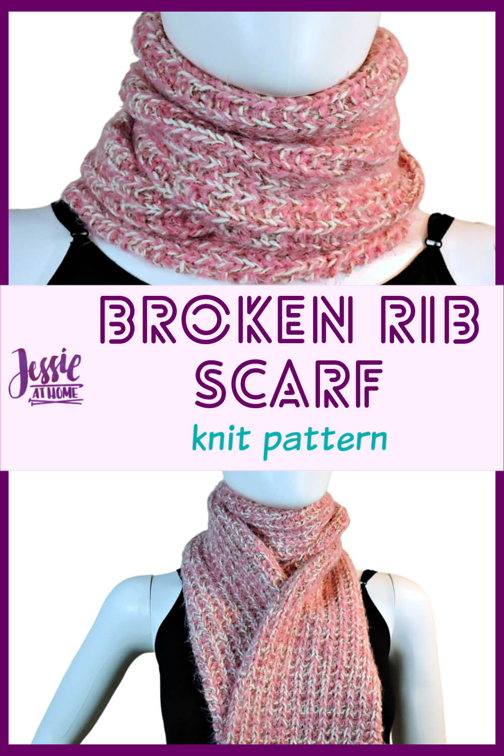 Broken Rib Scarf - full of beautiful texture