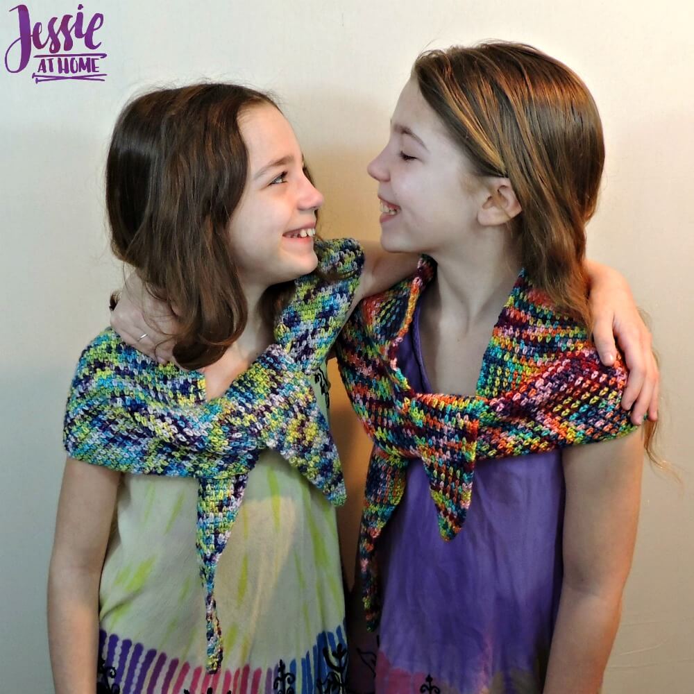 Little One Wraplet - free crochet pattern by Jessie At Home - 2