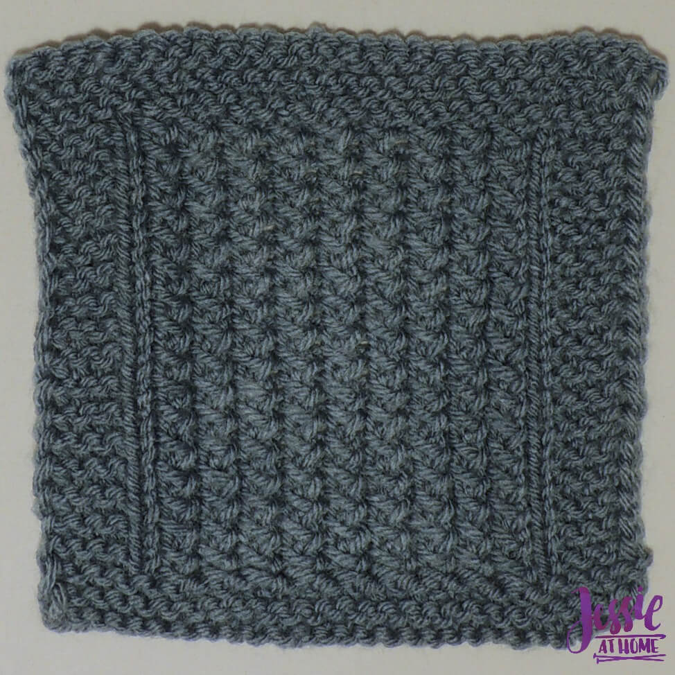 SKYP Stitch Square - free knit pattern by Jessie At Home - 1